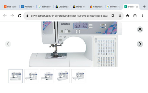 Brother fs250me sewing machine - fs250me,