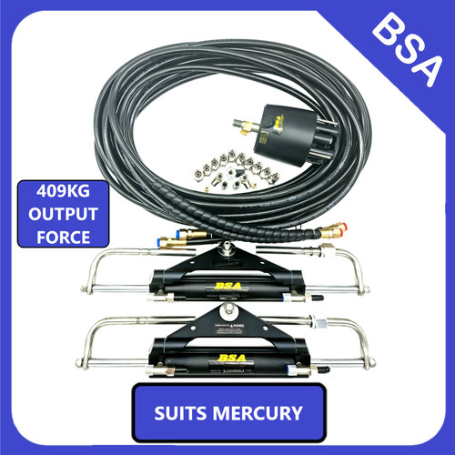 Boat twin hydraulic - twin, outboard
