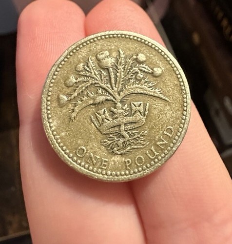 Coin 1984 rare 1 - , pound