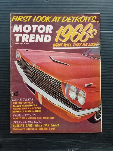 Motor trend july 1965 - motor,