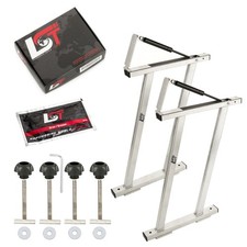 2x Mounting Rails Screws Hinge