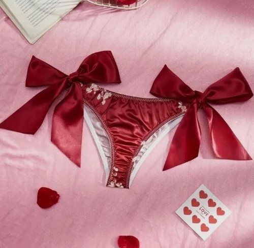 Satin floral sissy - satin,