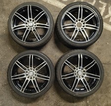 BK Racing M7521 Alloy Wheels 4 & 5 Stud Multi Fit Set 4x100 4x108 5x100 Ford VW