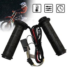 1 Pair Heated Handlebar Grips 12V 22mm Electric Hot Warm Hand Grips Motorcycle