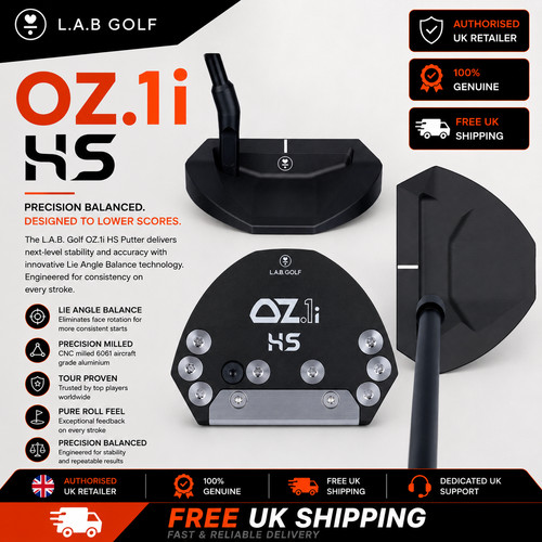 Golf oz 1i hs black - golf,