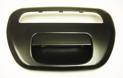 Rear tailgate handle black - handle, for