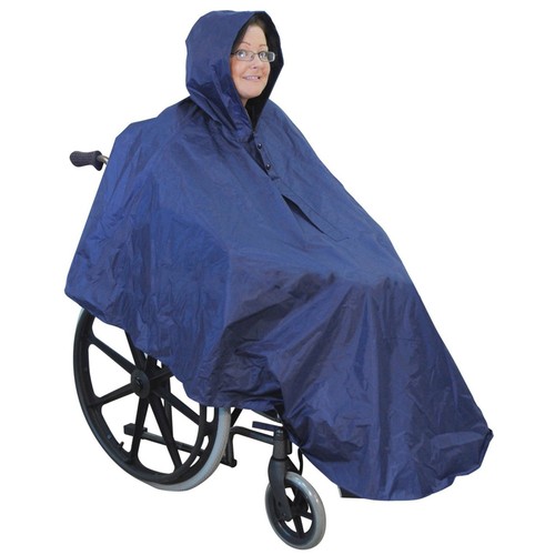 Wheelchair waterproof poncho - wheelchair,