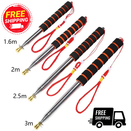 Extendable flagpole stainless - extendable,