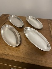 Vintage Silver Plated Oval