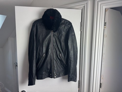 Diesel leather biker - biker, jacket