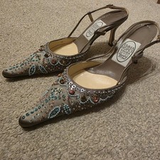 Vintage Emma Hope Shoes silver