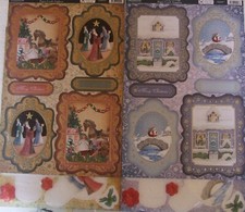 4 sheets of Kanban Christmas