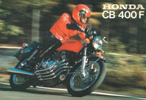Pdf honda 400 - four, super