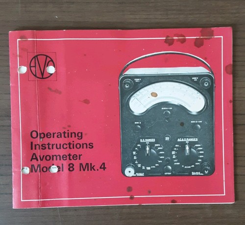 Avometer model working - avometer, mk.4.