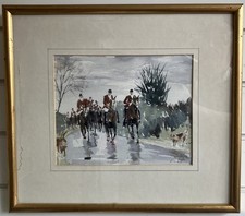 Vintage Watercolour Painting