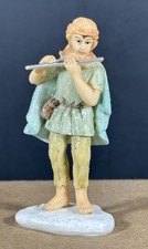Hawthorne Village Heavenly Blessings Christmas Tree Nativity Flute Player 3"