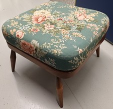 Ercol Evergreen Windsor Extenstion Stool/Footstool - Golden Dawn Finish