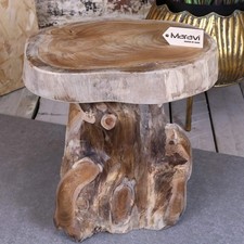 Tree Root Plant Stand Table Home Decor Garden Gift Stool