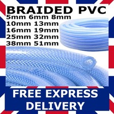 Clear PVC Braided Hose Food