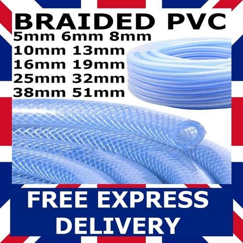 Clear pvc braided - hose, food