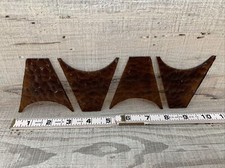 1 Glass Shade Panel Swag Lamp