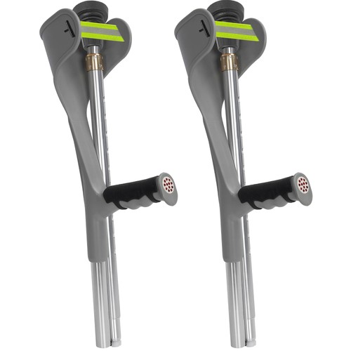 Folding forearm crutches set - folding,