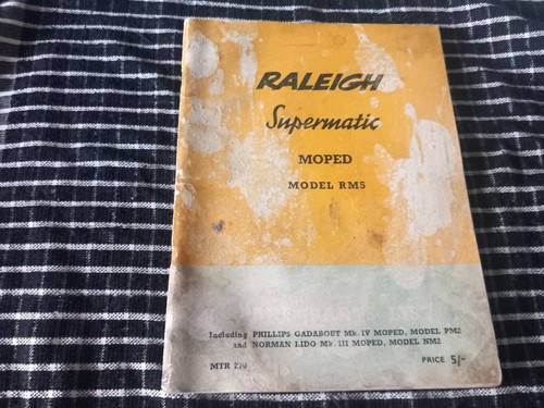 Raleigh supermatic moped rm5 - raleigh,