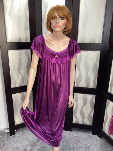 Vintage purple sexy - purple, nightgown