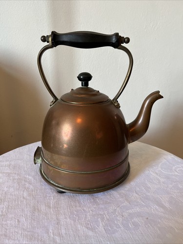 Vintage electric kettle copper - kettle,