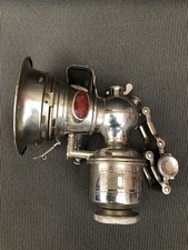 Vintage Miller carbide lamp bicycle  Motor bike pedal cycle  No1 Original Light