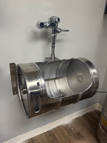 Beer keg trough - keg, urinal