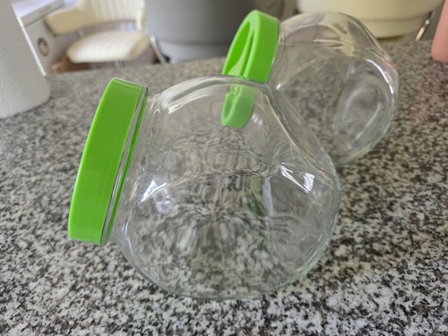 Pair glass sweet - glass,, cookie/