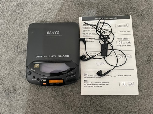 Sanyo cdp 55a player sound - sanyo, cd