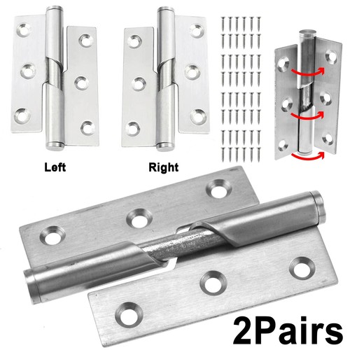 Rising butt door hinges - butt, left