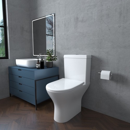 Bathroom modern close coupled - bathroom,