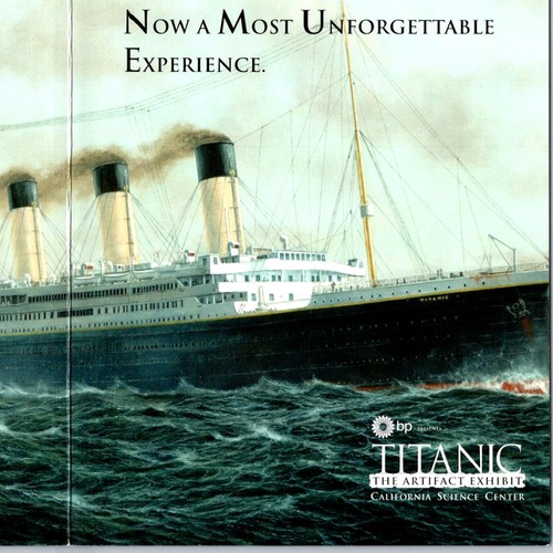 2003 titanic artifact exhibit - artifact,