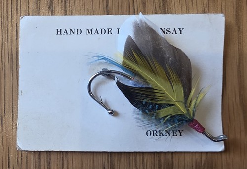 Vintage salmon fly broach - fly,