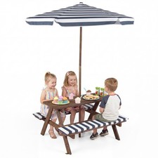 Kids Picnic Table w/Bench Seat