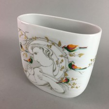 German Porcelain Flower Vase