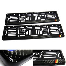 2x Real Carbon Fibre Euro