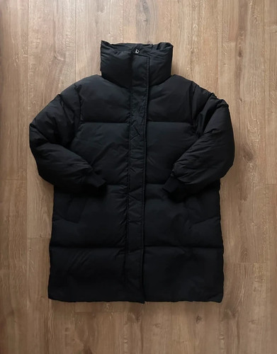 Zara black puffer oversized - zara,
