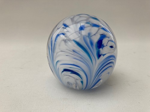 Blue white glass - blue, &