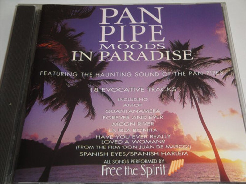 Pan pipe moods paradise cd - pan,