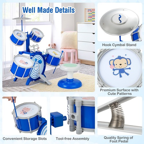 Kids drum kit stool - kids,