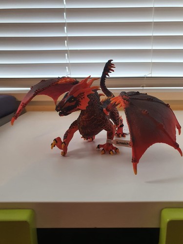 Schleich lava dragon - dragon, eldrador
