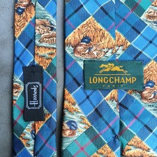 HARRODS Vintage Longchamp Silk