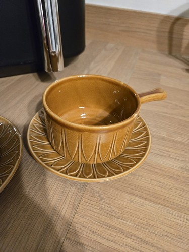 Vintage tams ware amber soup - vintage,