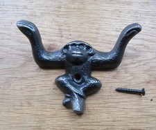 Cast iron Rustic coat hook