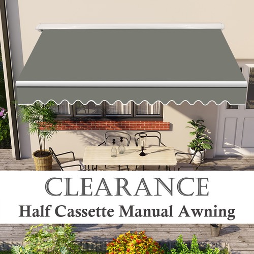 Half cassette manual - half, awning