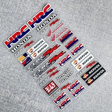 HRC Tank Helmet Racing Decal